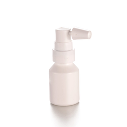 How does drug pump system nasal spray work?